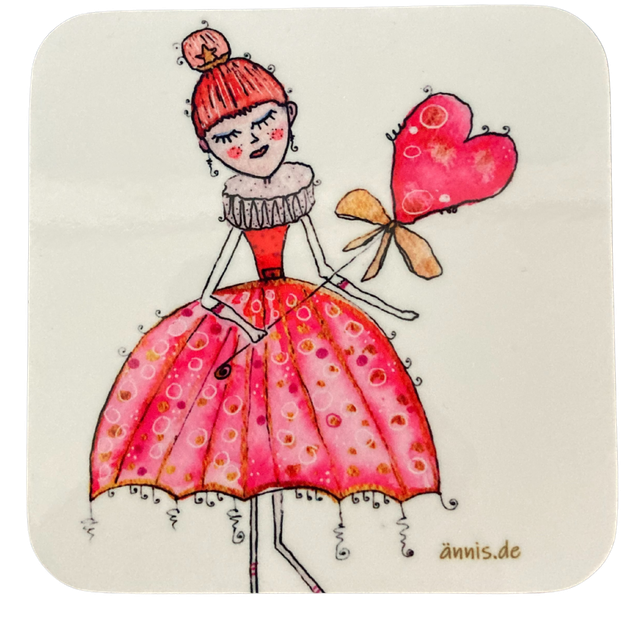 Untersetzer "Tänzerin"