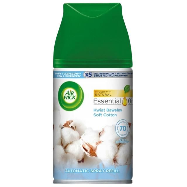 Air Wick Soft Cotton Spray Refill 250ml