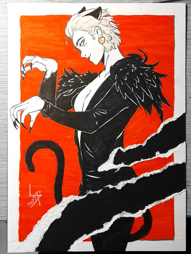 Original Art - Desire (Inktober 2023)