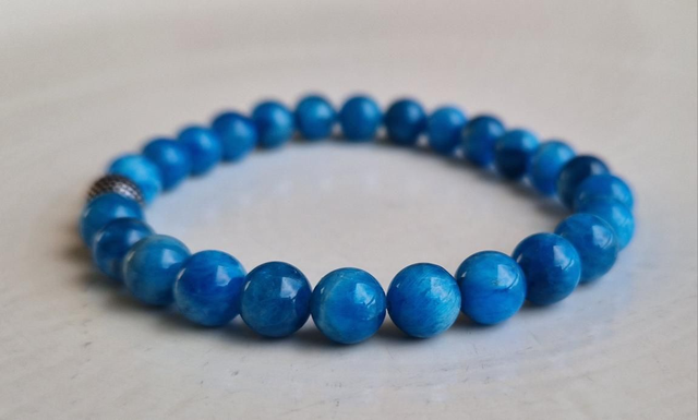 Bracelet Homme APATITE 8mm