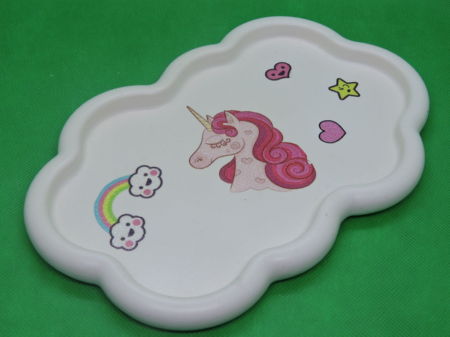 Plateau licorne nuage