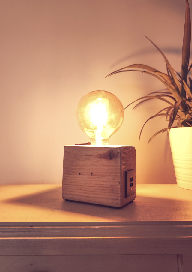 Lámpara taco &quot;Clavito&quot;