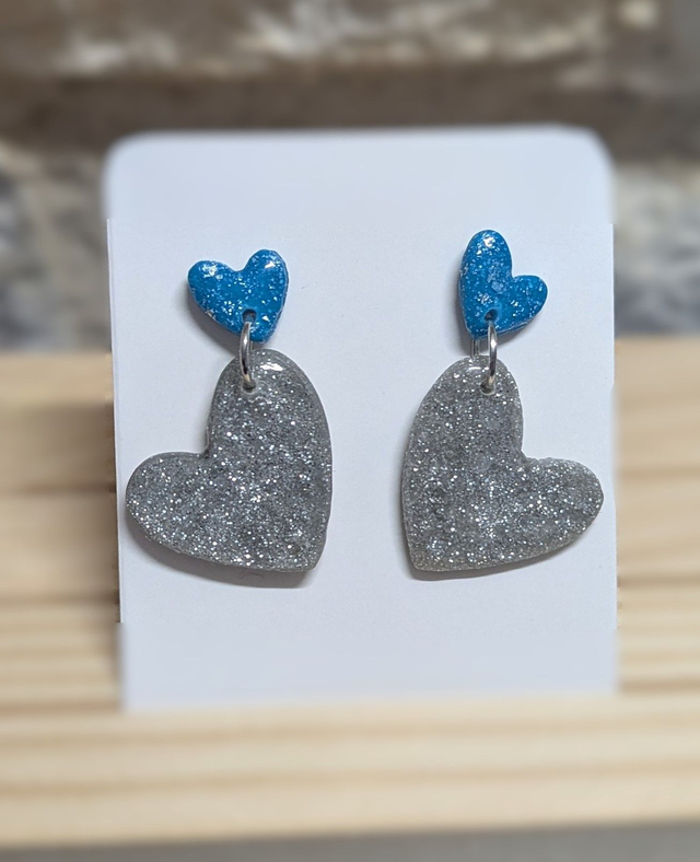 Boucles d'oreilles cœur