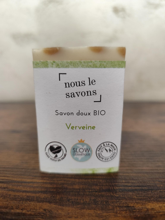 Savon doux bio Verveine 100g