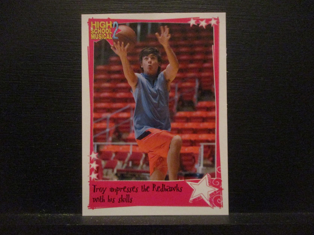 High School Musical 2 Original Trading Card #86