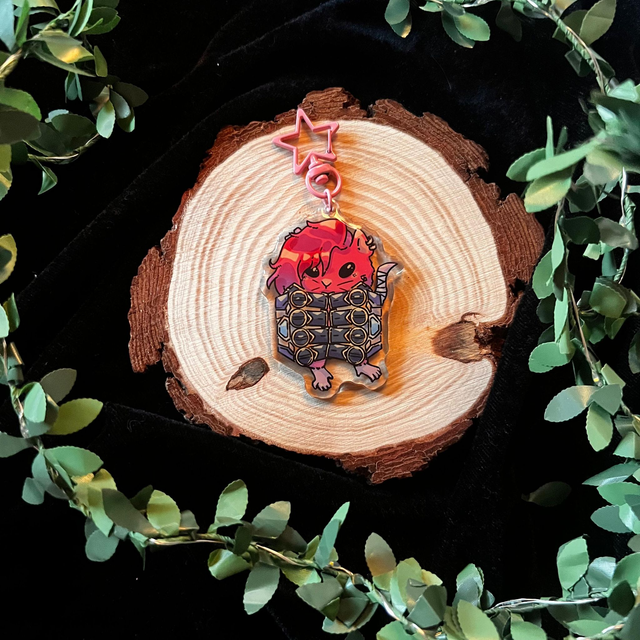 Llavero League of Legends (LoL) // Arcane Vi rat