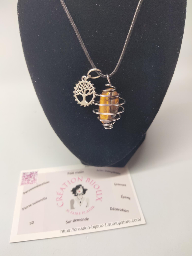 Collier oeil de tigre 