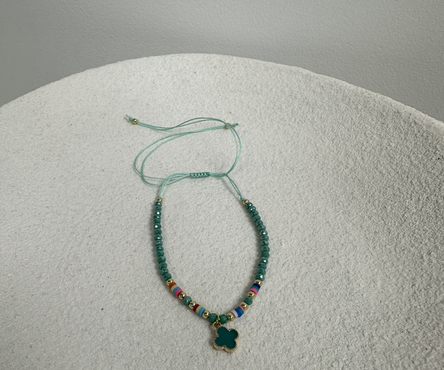 BRACELET CHEVILLE FLOR 