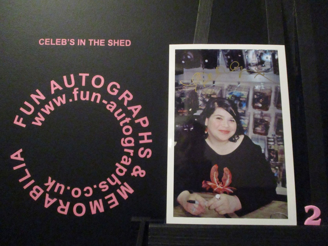 Debbie Chazen Authentic Autographed 6x4 Our Facing White Border Photograph (2)