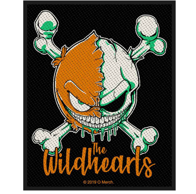 Wildhearts Standard Patch: Green Skull