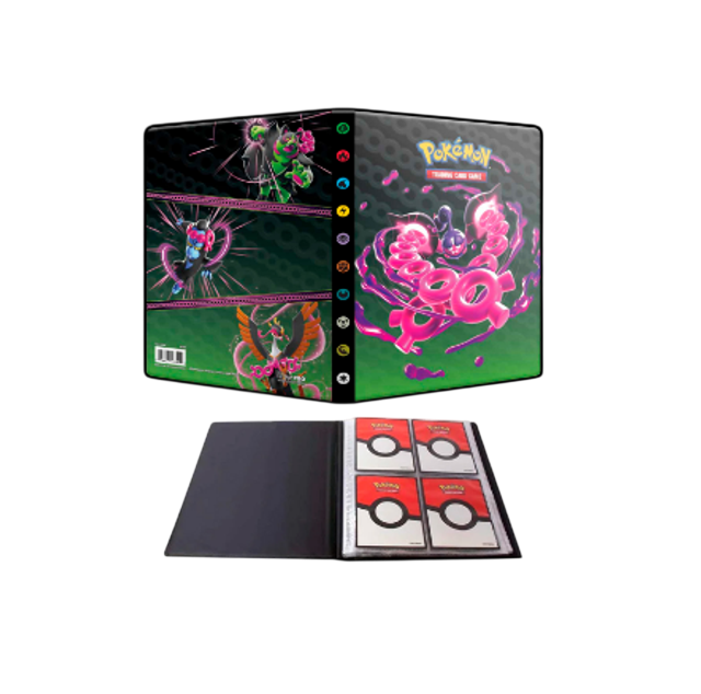 Portafolio para cartas Pokemon SV-Shrouded Fable de 4 bolsillos