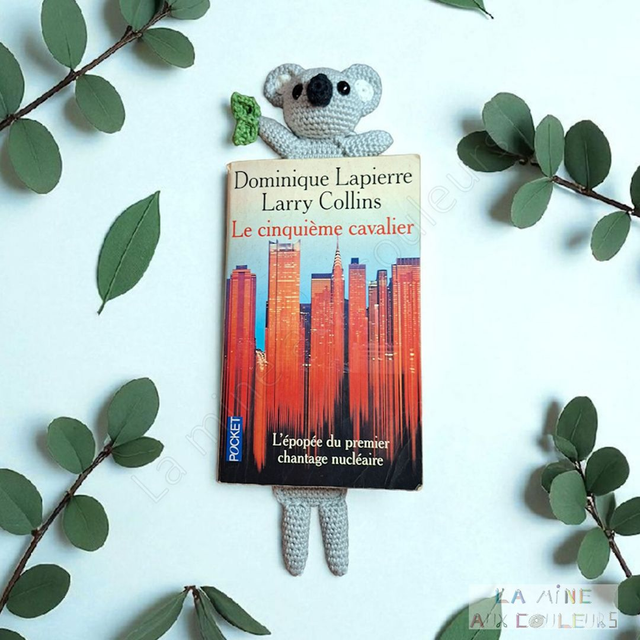 Marque-page au crochet "Koala"