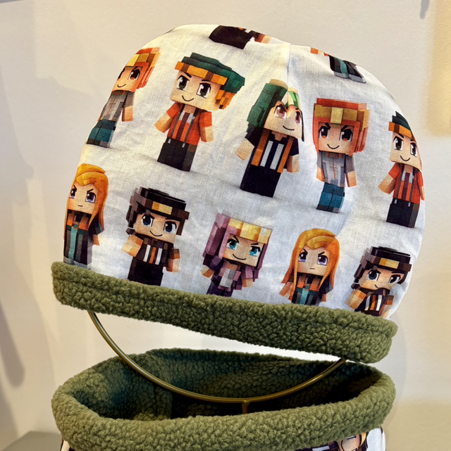 Ensemble bonnet/ snood 