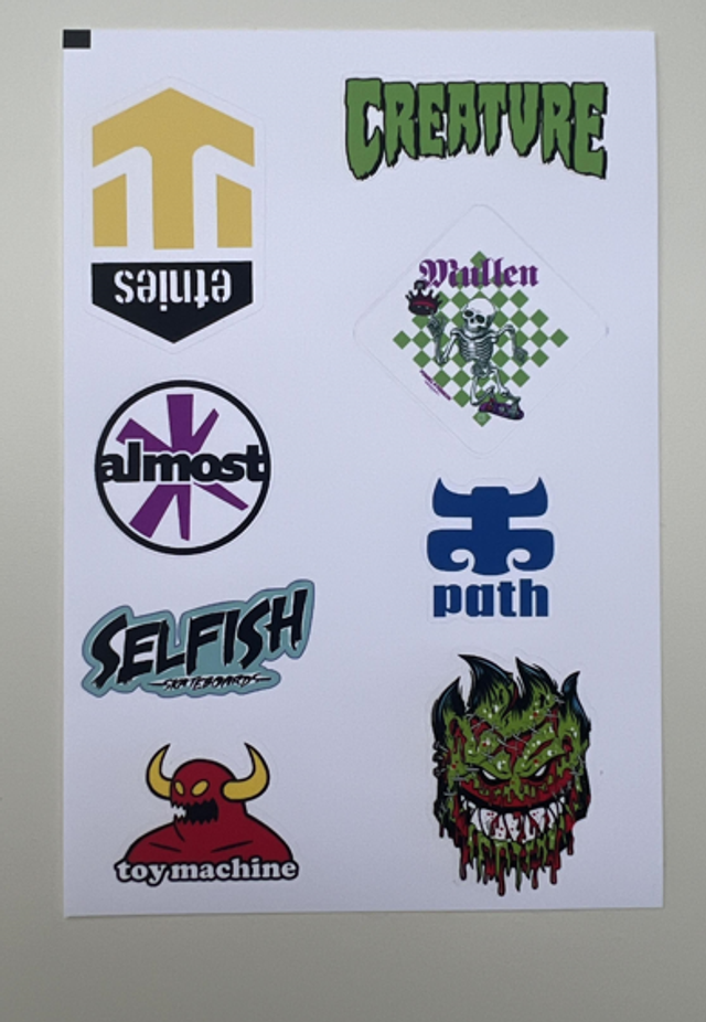 Stickers mix - skateboard 