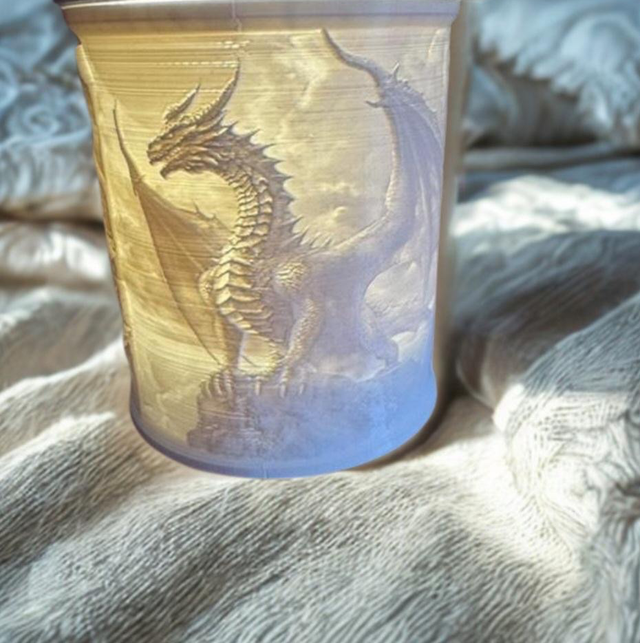 Lithophanie personnalisée