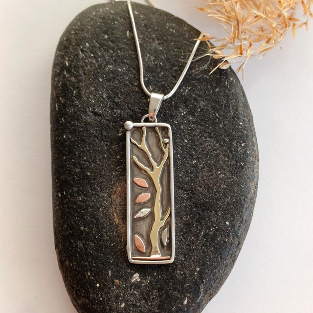 Pendentif Arbre d&#039;automne