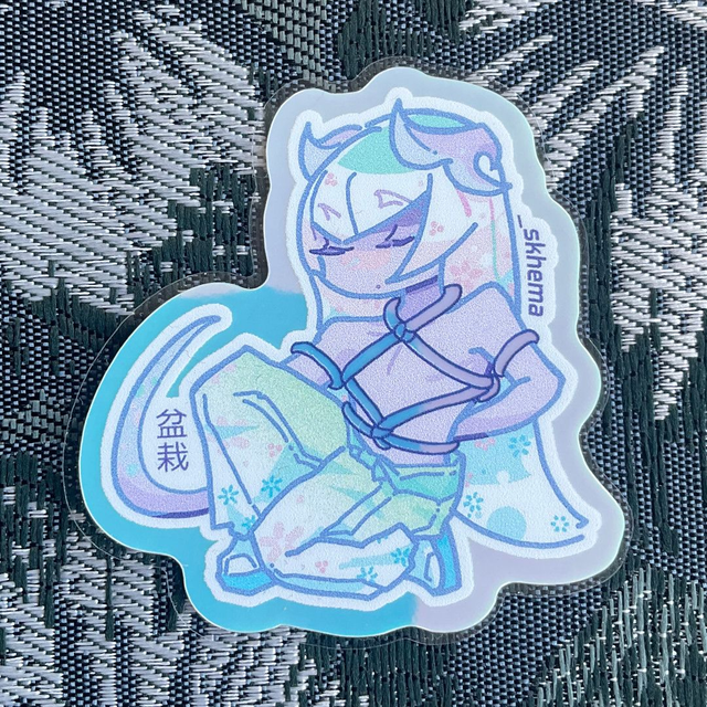 Nightglow Sticker - shibari