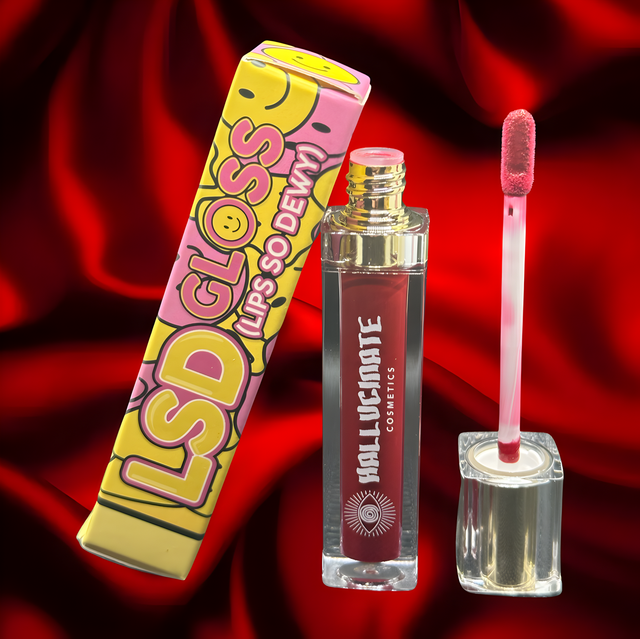 CODE RED // LSD GLOSS (Lips So Dewy)