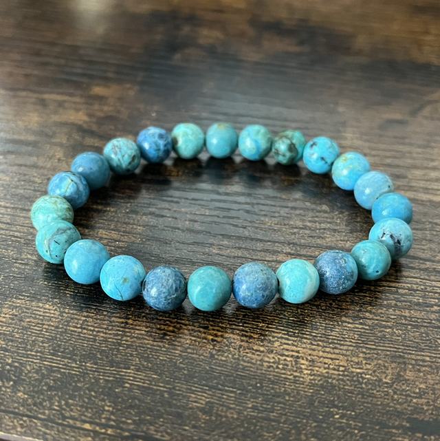 Bracelet en Opale bleue des Andes