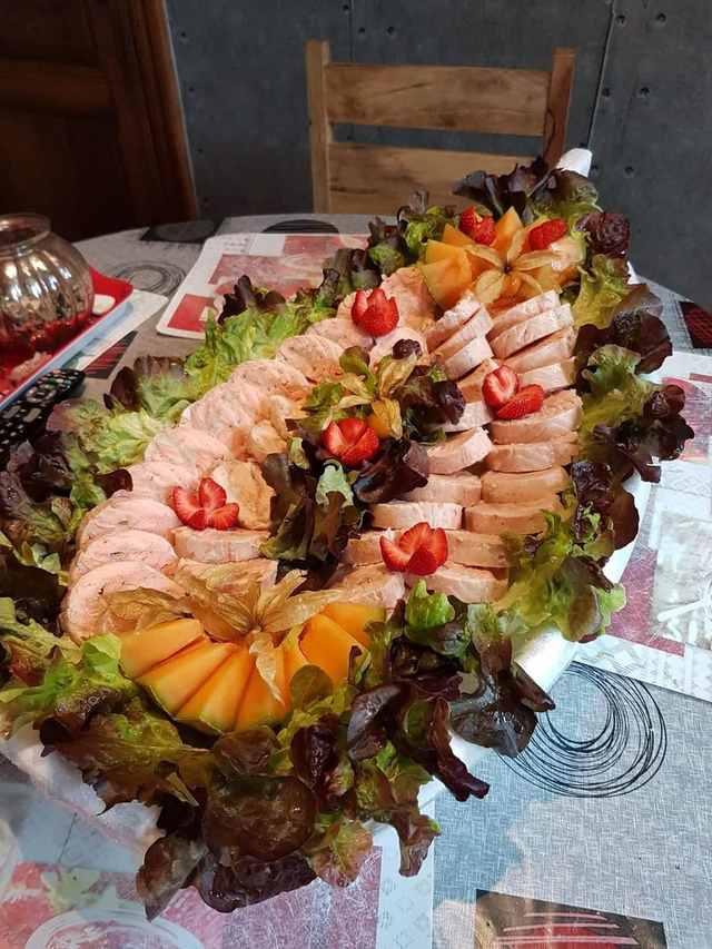 Plateau De charcuterie et légumes 