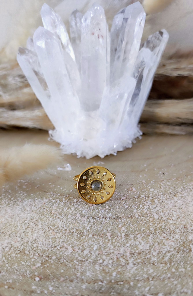 Bague Oasine Labradorite