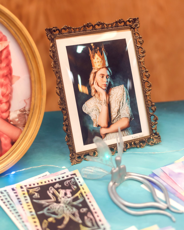 Tirage " La Reine des Songes" encadré