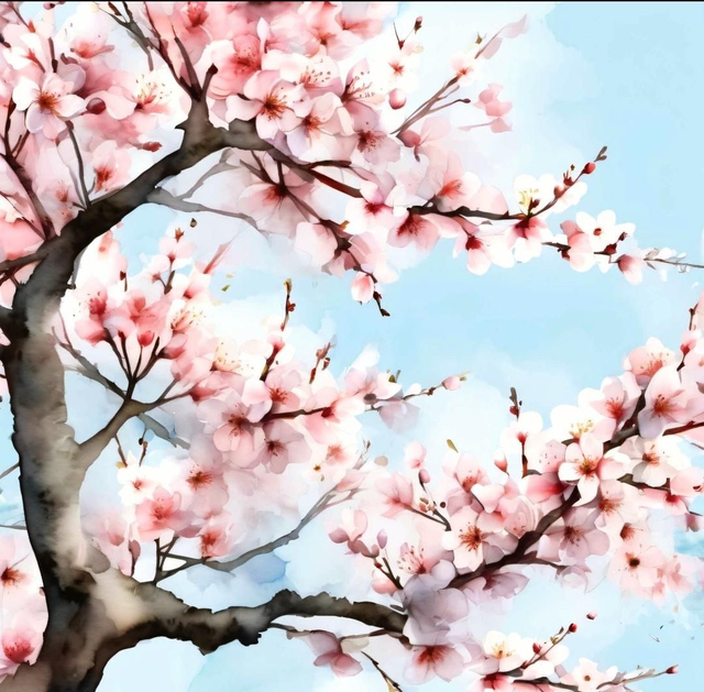 Cherry Blossom Candle