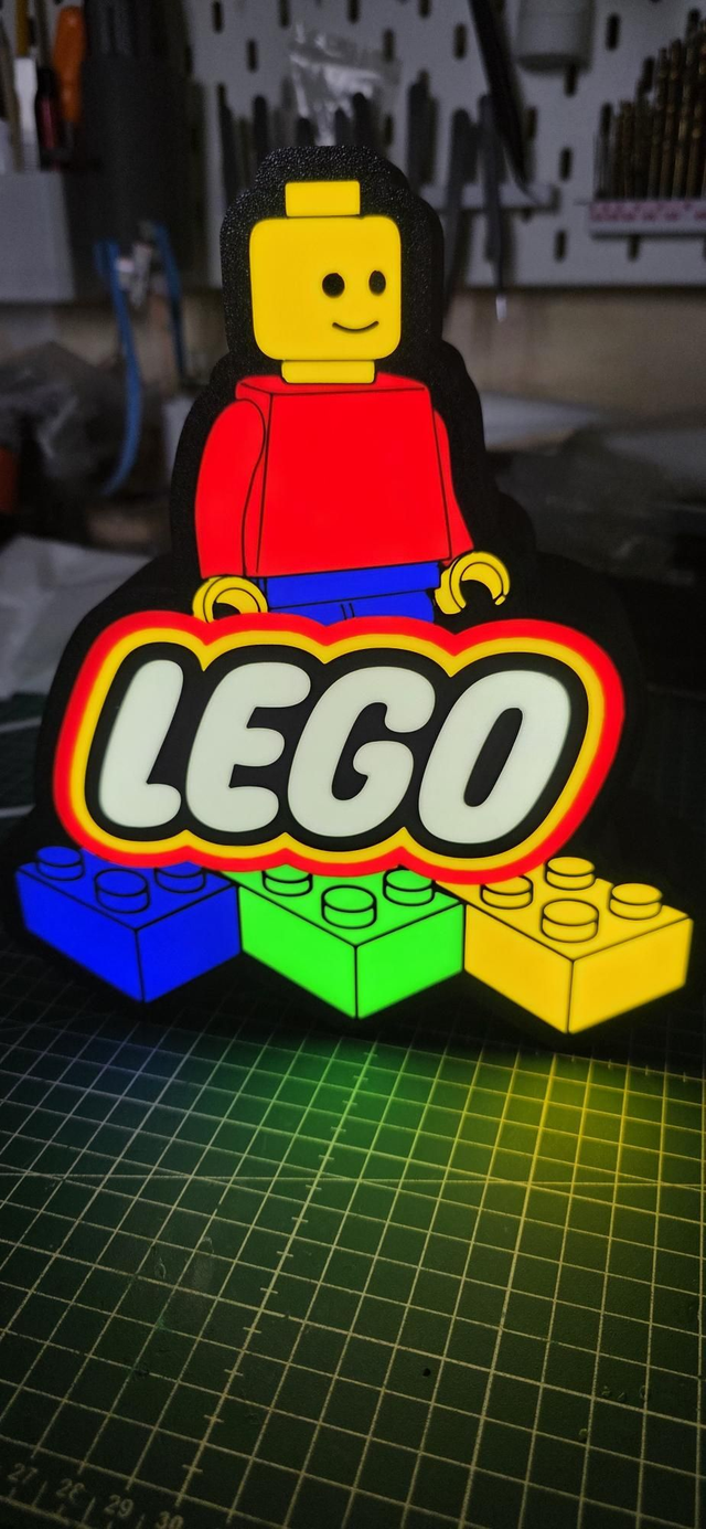 Lampe lego +brique