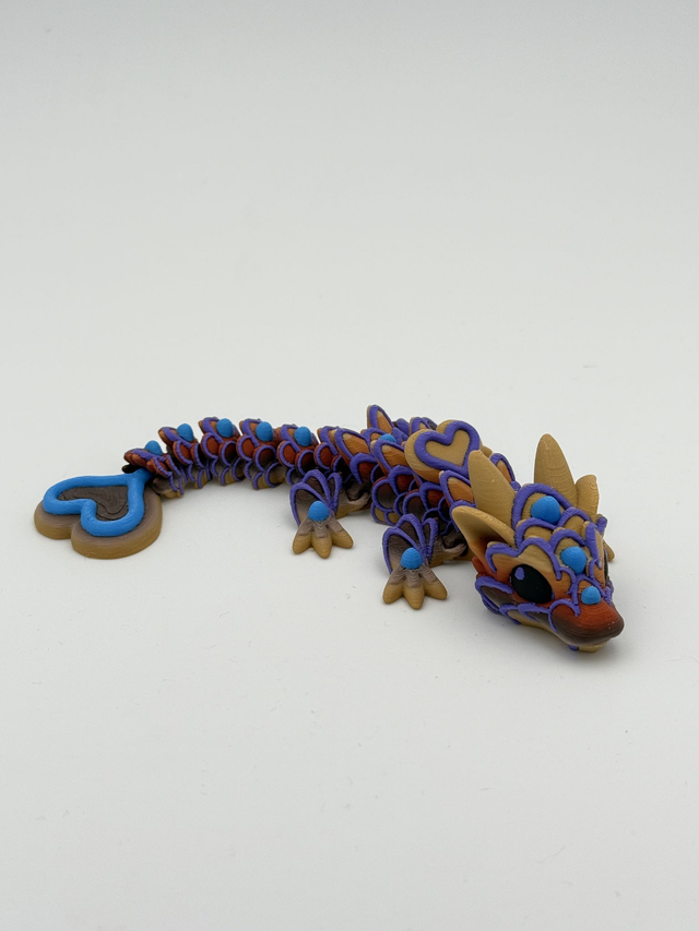 Baby s cookie blauw paars