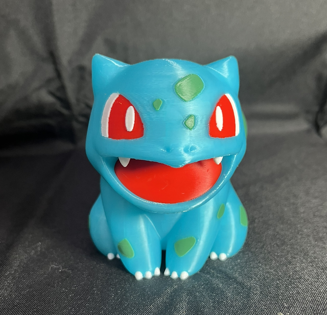 Bulbizarre multi couleurs 