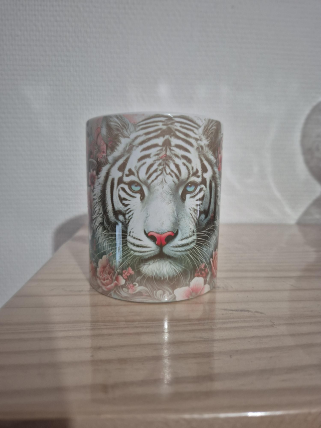 Mug tigre blanc 