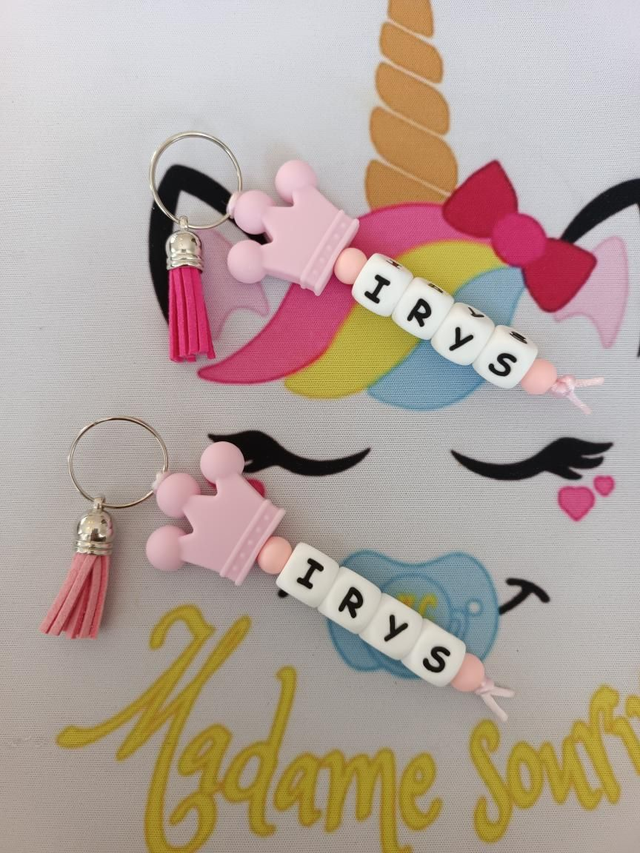 2 Porte clés 1 branche Couronne