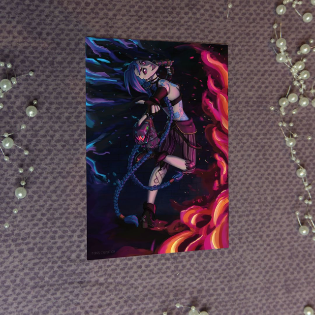 Print Jinx (Postcard, A5, A4)