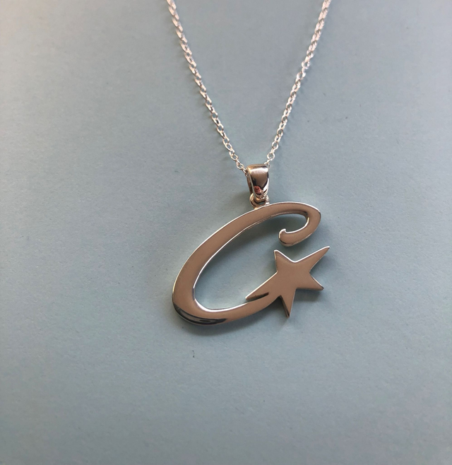 LAST ONE ----Corteiz pendant - handmade Sterling silver