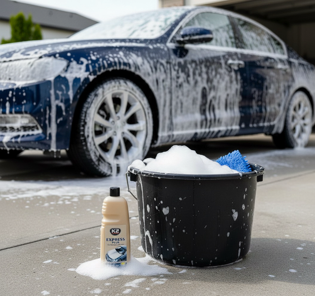 K2 EXPRESS PLUS 1 L - Šampon s voskem K2 K141