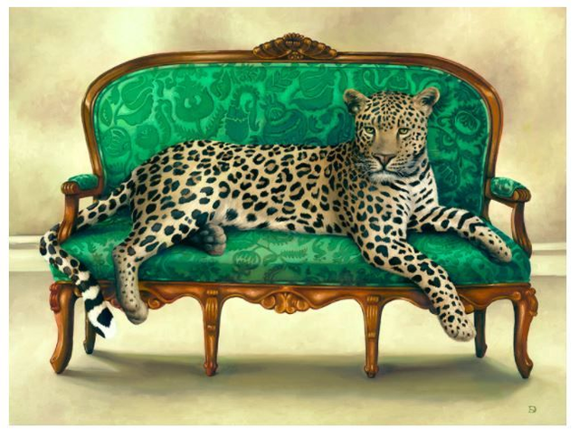 Signed Print - Lexi the Leopard