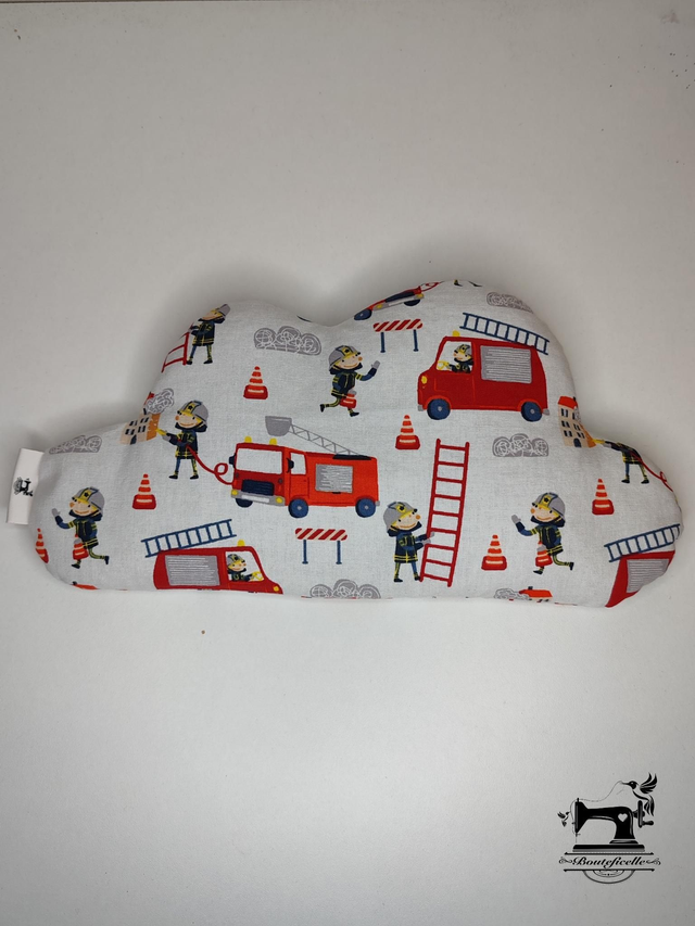 Bouillotte Nuage &quot;POMPIERS&quot;