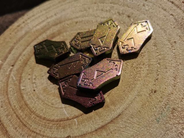 Holographique rose et jaune