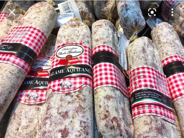 1 Salame tipo aquila  500 Ca.
