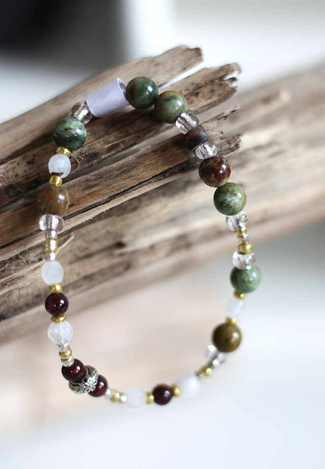 Bracelet solo Perles d&#039;Harmonie - Abondance &amp; Force