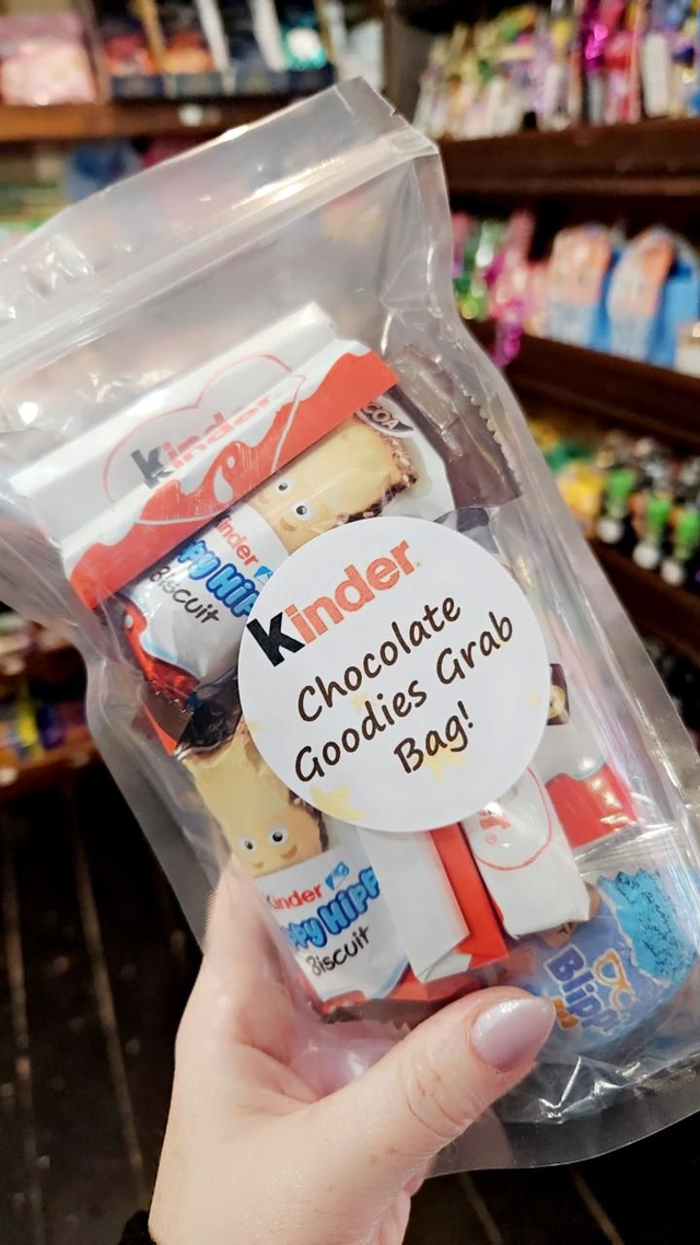 Kinder goodies grab bag