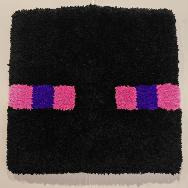 Minecraft Enderman Custom Rug