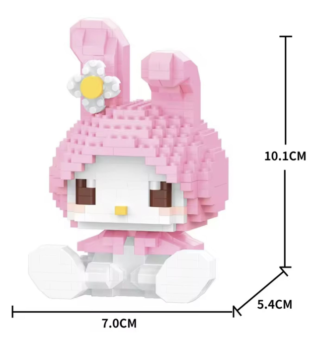 My Melody of Kuromi (Bricks small building blocks)