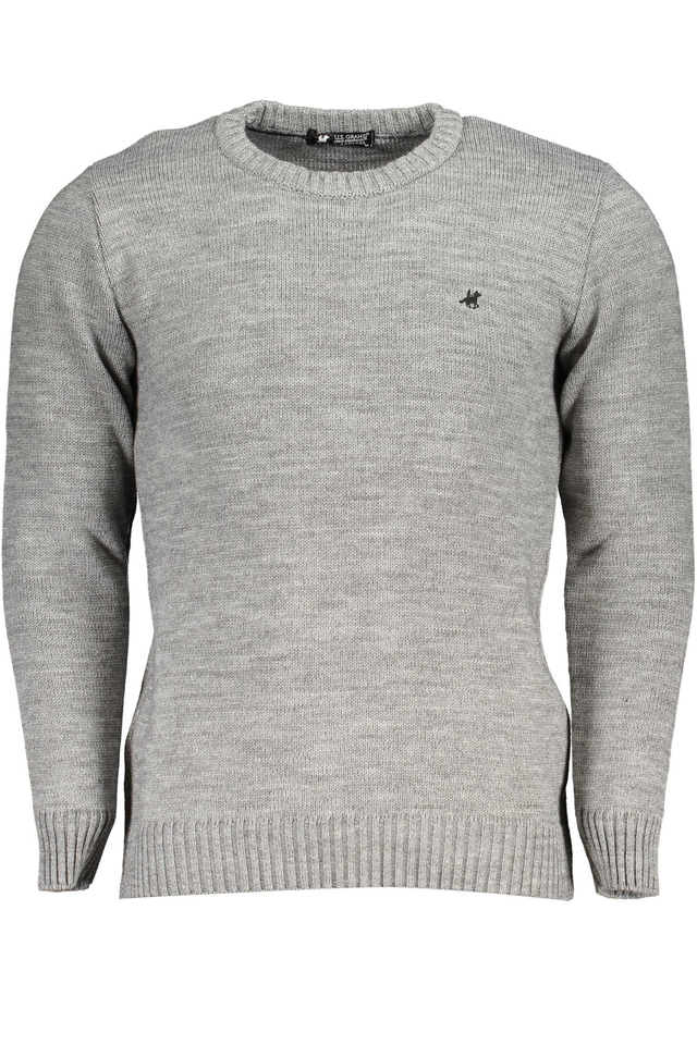 U.S. GRAND POLO MAGLIONE UOMO GRIGIO