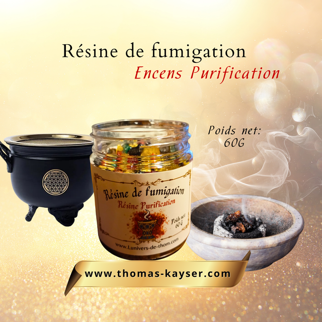 Encens résine Purification 60 g