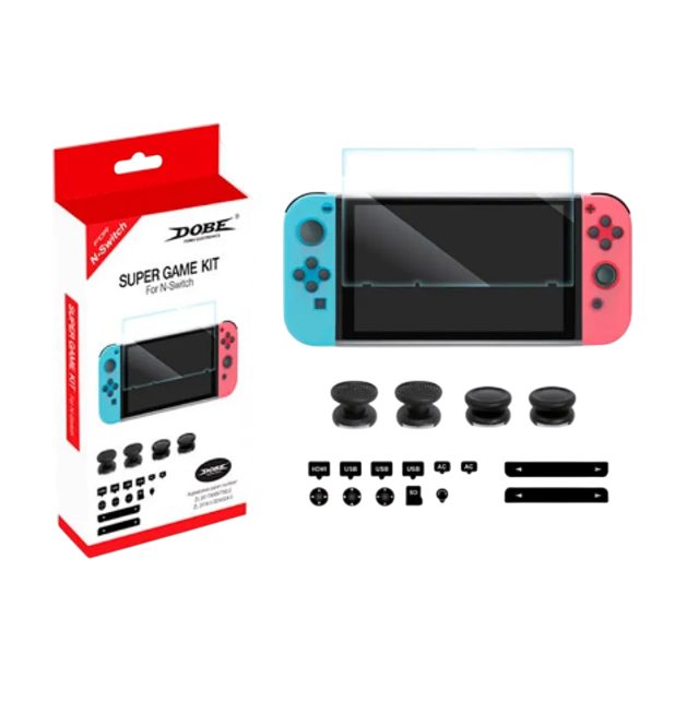 Kit Anti Polvo para Nintendo Switch / Dobe