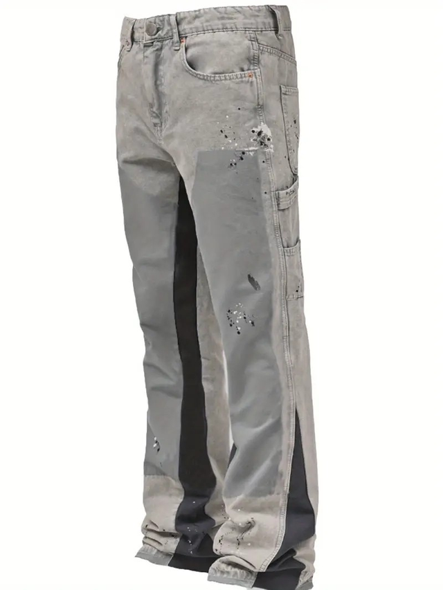 Men's Vintage Denim Workwear Pants
