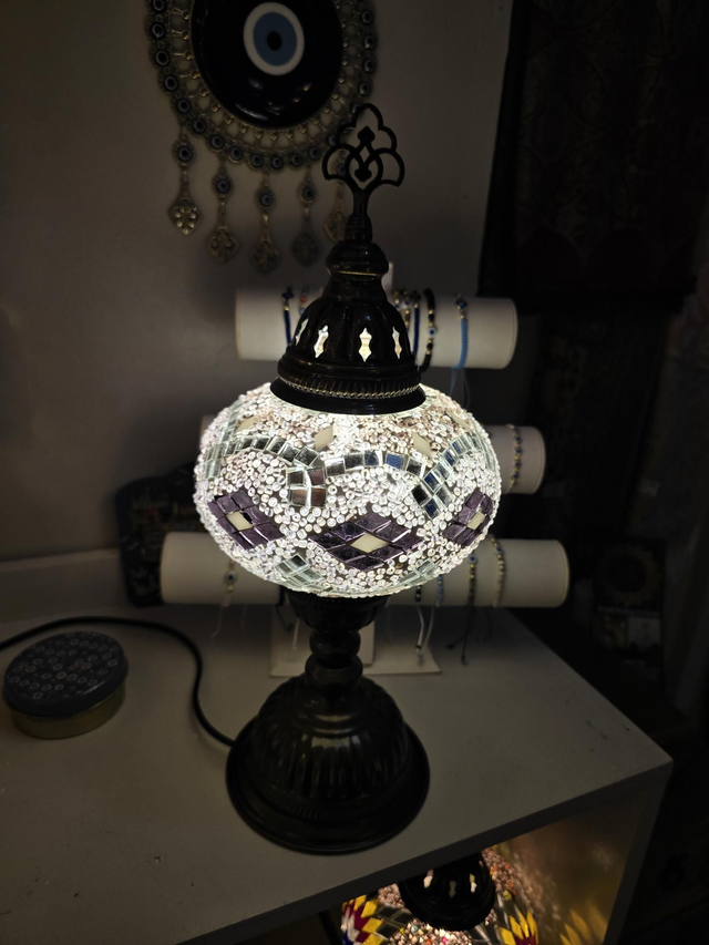 Large Mosaic Table Lamp