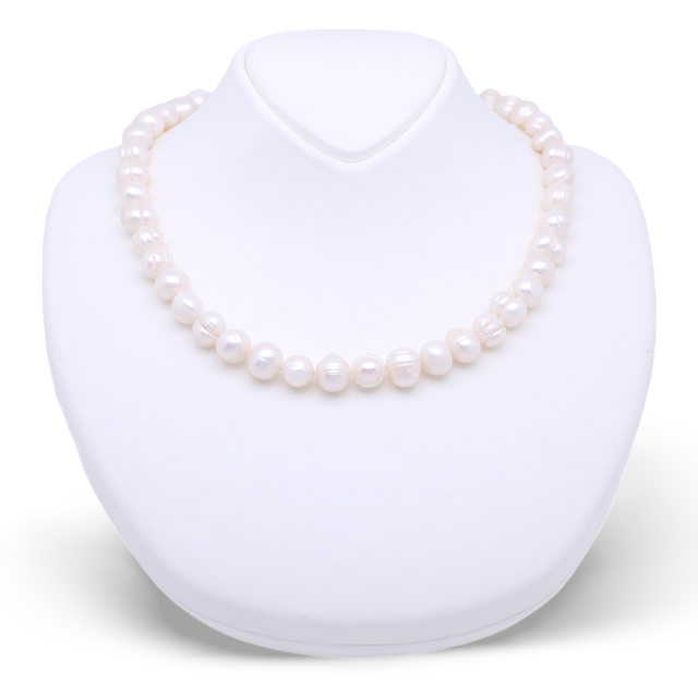 Klassische Perlenkette - Berta - 45 cm