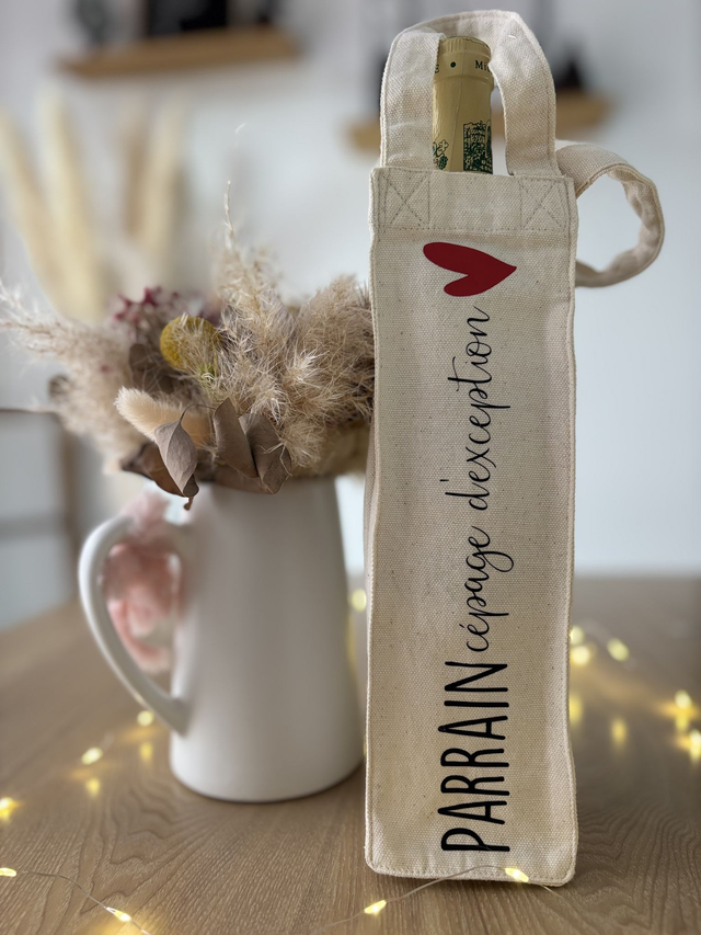 Sac bouteille - Parrain cépage d'exception